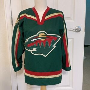 Minnesota Wild Jersey boys Large